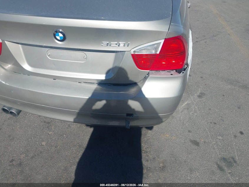 2009 BMW 3 series VIN WBAPK73559A450577 IAAI salvage auction — REAR END, Salvage (Idaho), sold $300 on 2026-07-30 (photo 6)