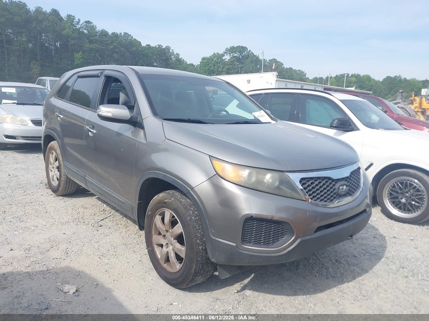 2012 Kia Sorento VIN 5XYKT4A1XCG243571 IAAI salvage auction — FRONT END, Salvage (Georgia), sold $800 on 2026-07-14 (photo 1)