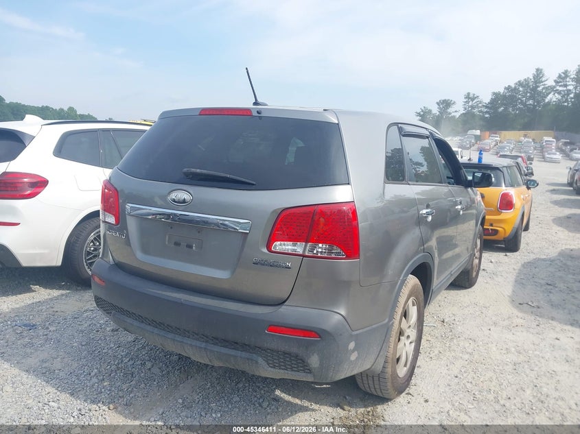 2012 Kia Sorento VIN 5XYKT4A1XCG243571 IAAI salvage auction — FRONT END, Salvage (Georgia), sold $800 on 2026-07-14 (photo 4)