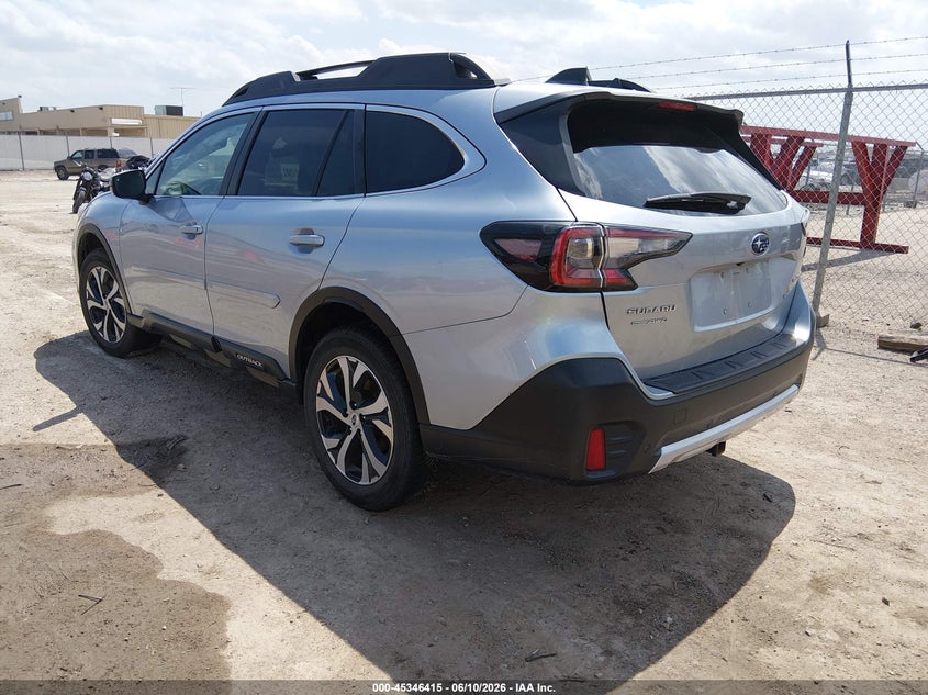 2021 Subaru Outback VIN 4S4BTANC7M3226495 IAAI salvage auction — RIGHT FRONT, Salvage (Kansas), sold $7,550 on 2026-07-31 (photo 3)