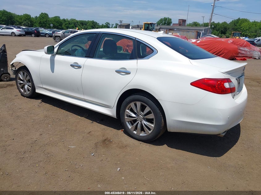 2013 Infiniti M VIN JN1BY1AR1DM600693 IAAI salvage auction — FRONT END, Salvage Title, sold $25 on 2026-07-22 (photo 3)