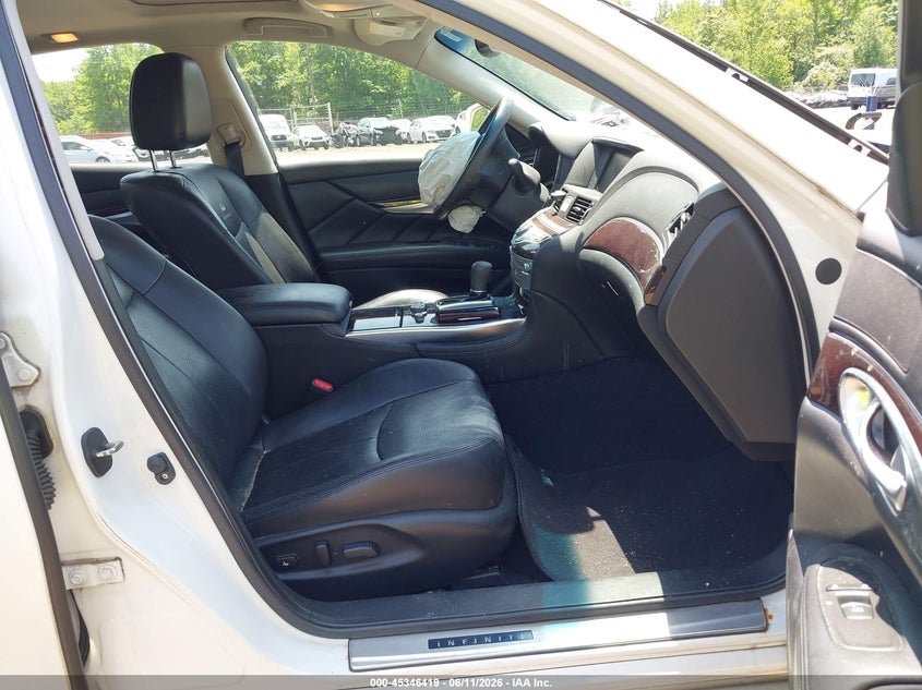 2013 Infiniti M VIN JN1BY1AR1DM600693 IAAI salvage auction — FRONT END, Salvage Title, sold $25 on 2026-07-22 (photo 5)