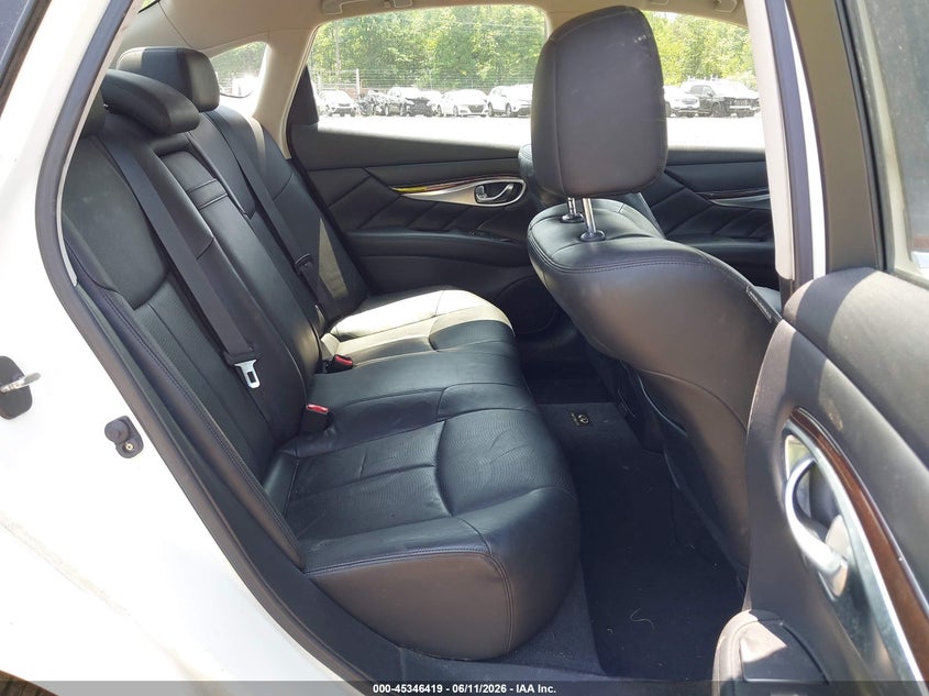 2013 Infiniti M VIN JN1BY1AR1DM600693 IAAI salvage auction — FRONT END, Salvage Title, sold $25 on 2026-07-22 (photo 8)