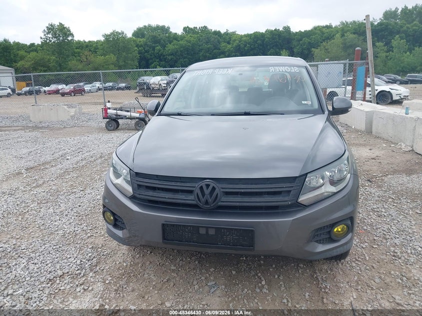 2014 Volkswagen Tiguan VIN WVGAV3AX8EW541087 IAAI salvage auction — NORMAL WEAR, Original (Ohio), sold $375 on 2026-07-29 (photo 6)