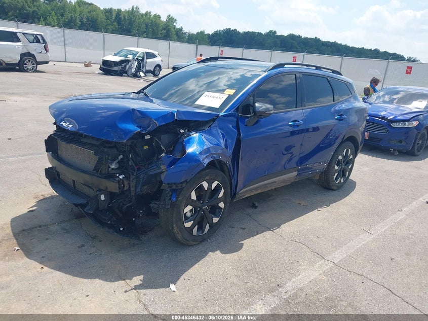 2023 Kia Sportage VIN 5XYK6CAF8PG128857 IAAI salvage auction — FRONT END, Salvage (Kentucky), sold $4,650 on 2026-08-01 (photo 2)