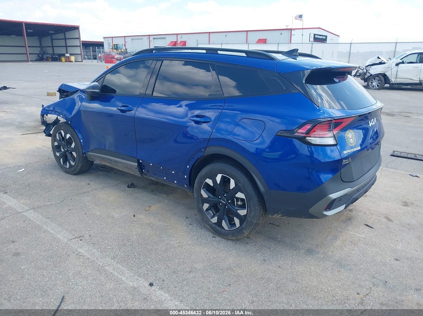 2023 Kia Sportage VIN 5XYK6CAF8PG128857 IAAI salvage auction — FRONT END, Salvage (Kentucky), sold $4,650 on 2026-08-01 (photo 3)