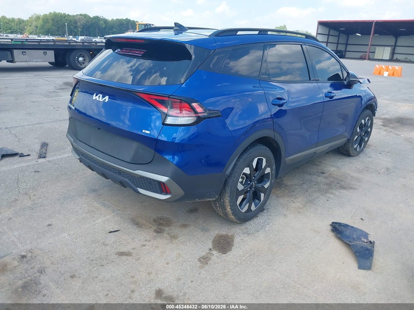 2023 Kia Sportage VIN 5XYK6CAF8PG128857 IAAI salvage auction — FRONT END, Salvage (Kentucky), sold $4,650 on 2026-08-01 (photo 4)