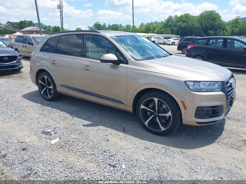 2019 Audi Q7 VIN WA1VAAF73KD030564 IAAI salvage auction — LEFT SIDE, Salvage (North Carolina), sold $11,750 on 2026-07-10 (photo 1)