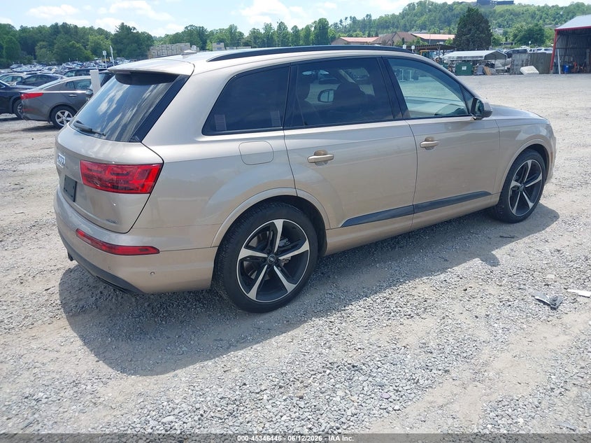 2019 Audi Q7 VIN WA1VAAF73KD030564 IAAI salvage auction — LEFT SIDE, Salvage (North Carolina), sold $11,750 on 2026-07-10 (photo 4)