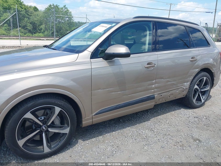 2019 Audi Q7 VIN WA1VAAF73KD030564 IAAI salvage auction — LEFT SIDE, Salvage (North Carolina), sold $11,750 on 2026-07-10 (photo 6)