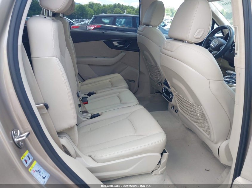 2019 Audi Q7 VIN WA1VAAF73KD030564 IAAI salvage auction — LEFT SIDE, Salvage (North Carolina), sold $11,750 on 2026-07-10 (photo 8)