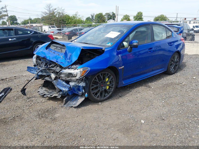 2019 Subaru Wrx sti VIN JF1VA2R69K9817929 IAAI salvage auction — FRONT END, Salvage (New Jersey), sold $3,800 on 2026-07-29 (photo 2)