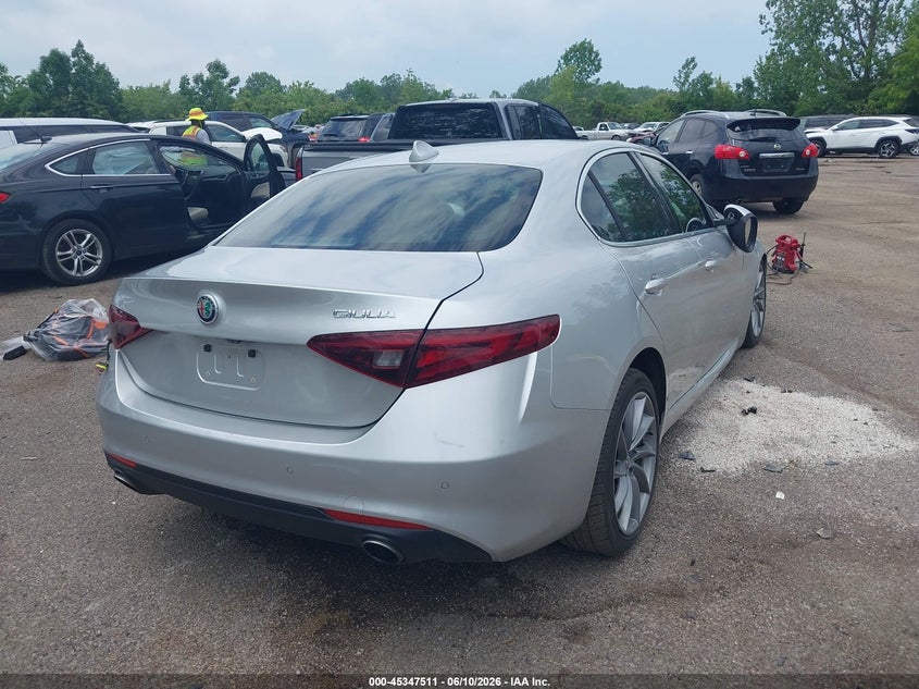 2017 Alfa romeo Giulia VIN ZARFAEBN0H7539935 IAAI salvage auction — FRONT END, Salvage Title, sold $1,200 on 2026-08-04 (photo 4)