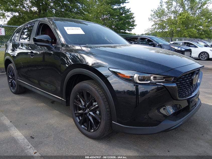 2025 Mazda Cx-5 VIN JM3KFBCM8S0744568 IAAI salvage auction — LEFT SIDE, Salvage Title, sold $11,500 on 2026-08-02 (photo 1)