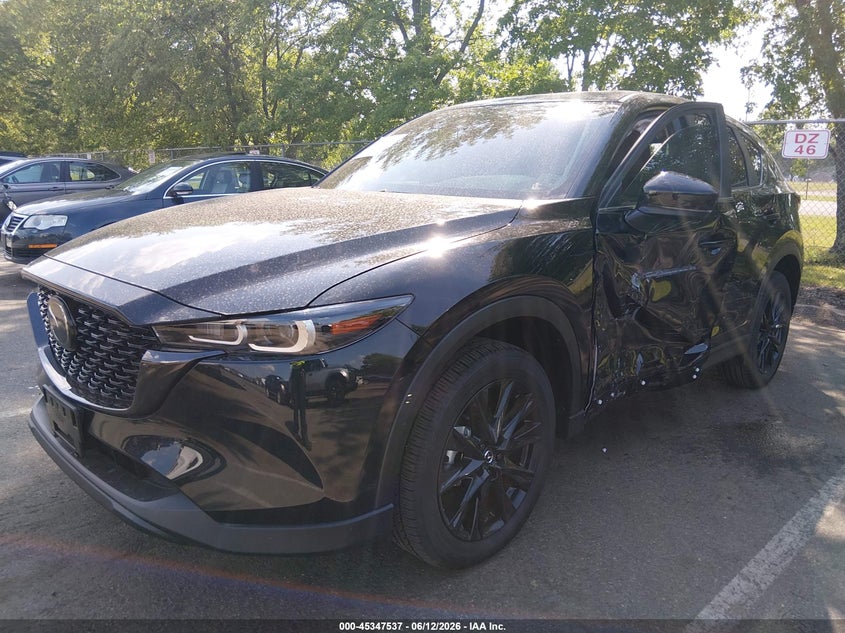 2025 Mazda Cx-5 VIN JM3KFBCM8S0744568 IAAI salvage auction — LEFT SIDE, Salvage Title, sold $11,500 on 2026-08-02 (photo 2)