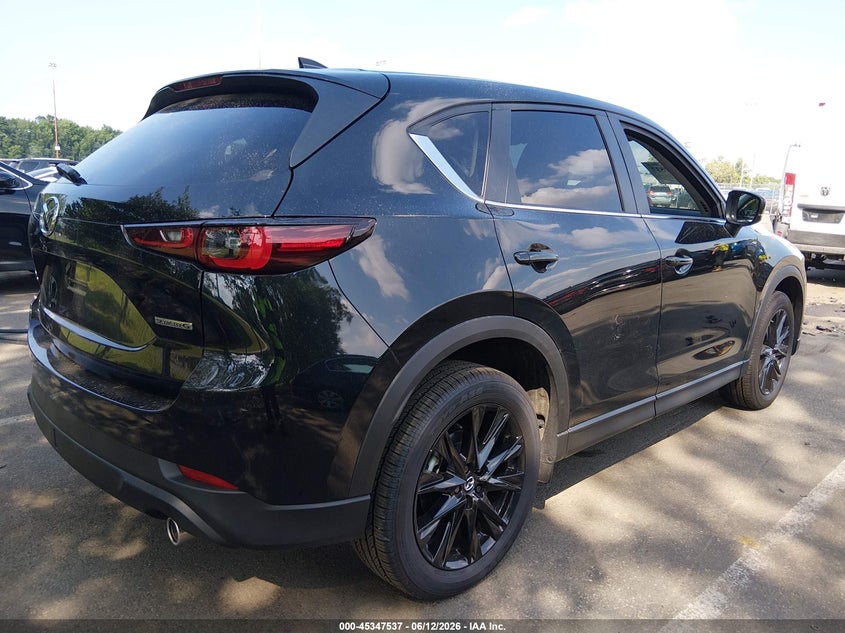 2025 Mazda Cx-5 VIN JM3KFBCM8S0744568 IAAI salvage auction — LEFT SIDE, Salvage Title, sold $11,500 on 2026-08-02 (photo 4)