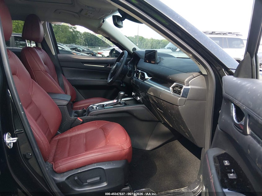2025 Mazda Cx-5 VIN JM3KFBCM8S0744568 IAAI salvage auction — LEFT SIDE, Salvage Title, sold $11,500 on 2026-08-02 (photo 5)