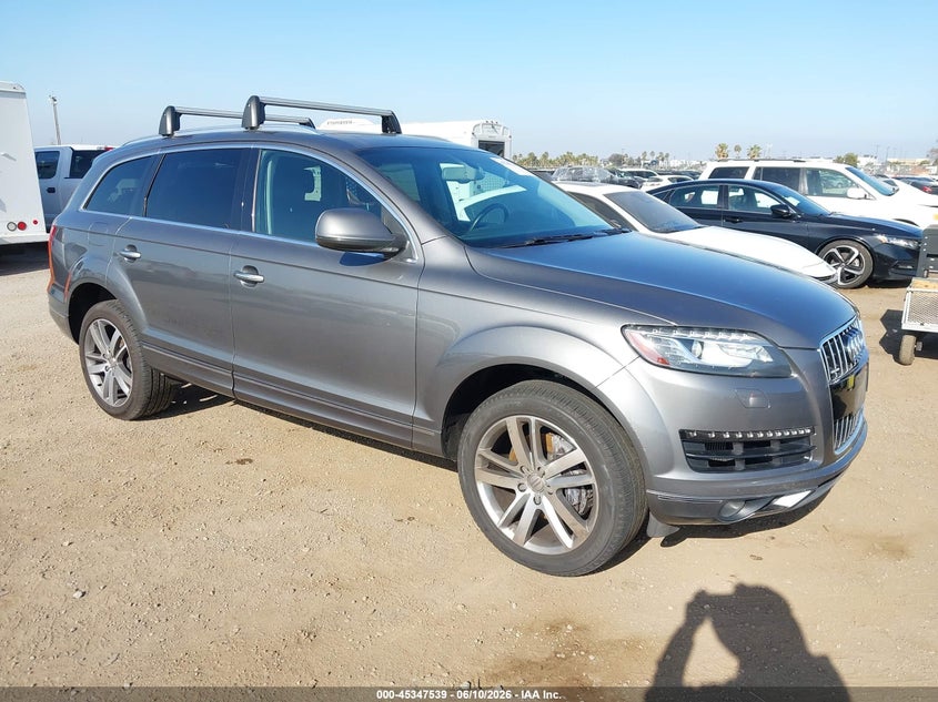 2011 Audi Q7 VIN WA1LMAFE9BD000305 IAAI salvage auction — NORMAL WEAR, Clear - Dealer Only (California), sold $775 on 2026-07-13 (photo 1)
