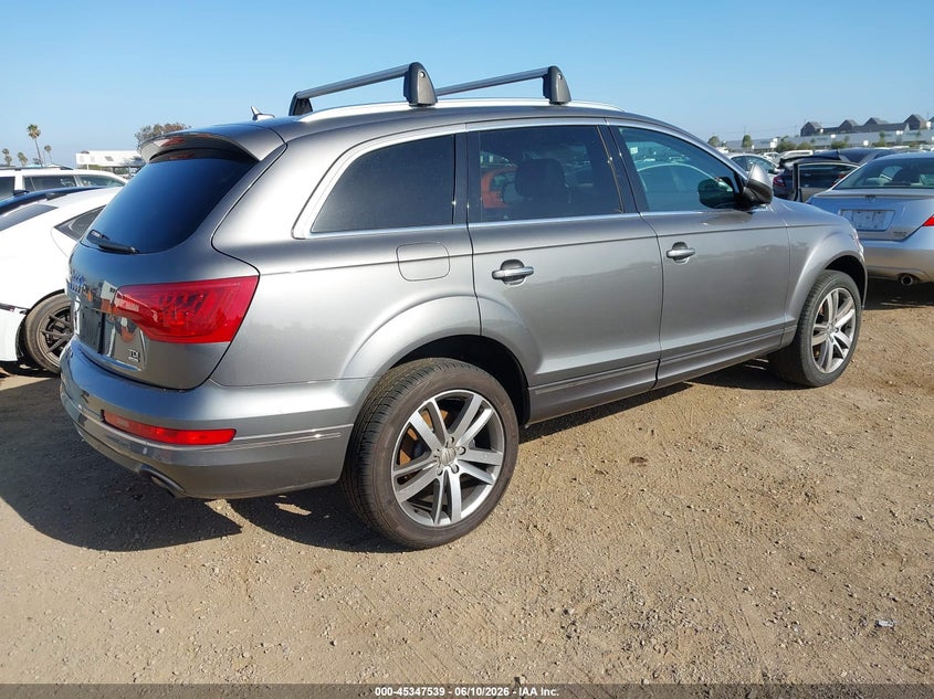 2011 Audi Q7 VIN WA1LMAFE9BD000305 IAAI salvage auction — NORMAL WEAR, Clear - Dealer Only (California), sold $775 on 2026-07-13 (photo 4)