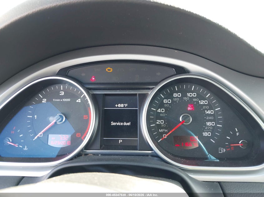 2011 Audi Q7 VIN WA1LMAFE9BD000305 IAAI salvage auction — NORMAL WEAR, Clear - Dealer Only (California), sold $775 on 2026-07-13 (photo 7)