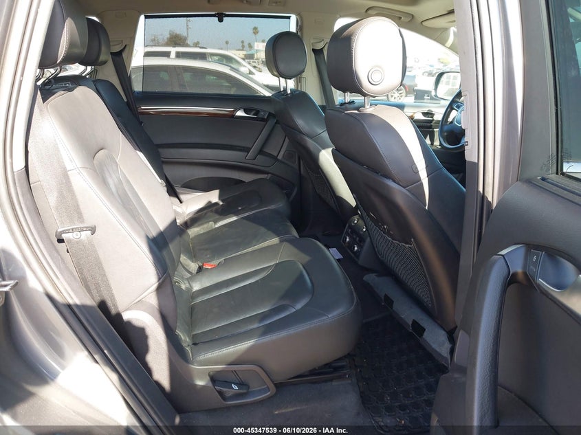 2011 Audi Q7 VIN WA1LMAFE9BD000305 IAAI salvage auction — NORMAL WEAR, Clear - Dealer Only (California), sold $775 on 2026-07-13 (photo 8)