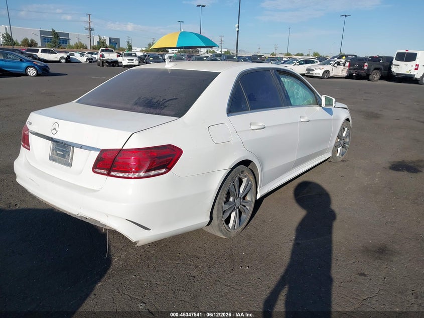 2014 Mercedes-benz E-klasse VIN WDDHF5KB4EB026938 IAAI salvage auction — FRONT END, Salvage Title, sold $550 on 2026-07-31 (photo 4)