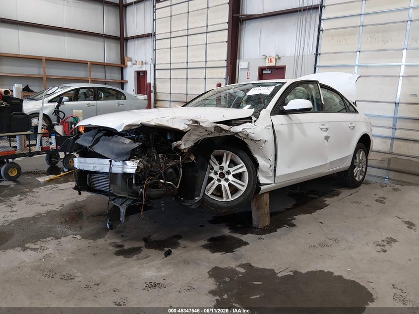 2011 Audi A4 VIN WAUAFAFL9BN038257 IAAI salvage auction — FRONT END, Salvage (Idaho), sold $125 on 2026-07-10 (photo 2)