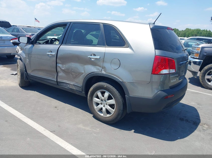 2013 Kia Sorento VIN 5XYKT3A17DG367308 IAAI salvage auction — FRONT END, Salvage (Idaho), sold $575 on 2026-07-08 (photo 3)