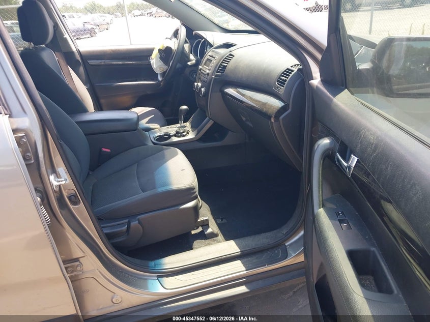 2013 Kia Sorento VIN 5XYKT3A17DG367308 IAAI salvage auction — FRONT END, Salvage (Idaho), sold $575 on 2026-07-08 (photo 5)
