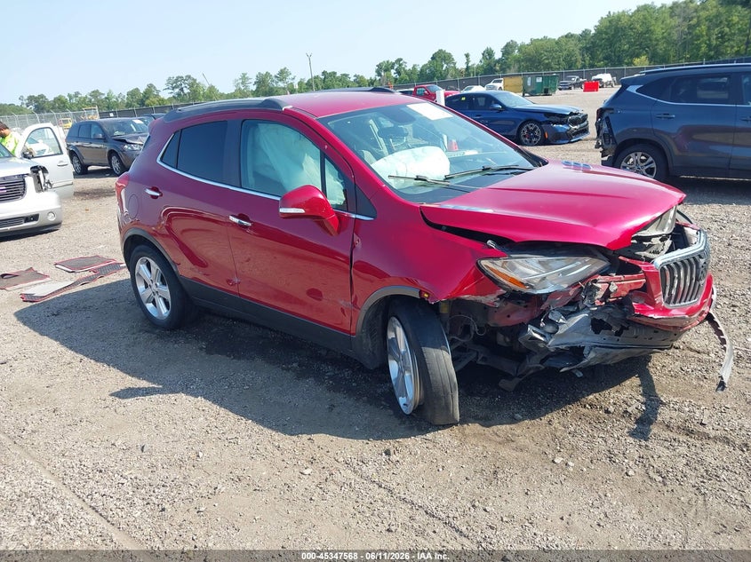 2015 Buick Encore VIN KL4CJASB9FB055844 IAAI salvage auction — SIDE, Salvage (South Carolina), sold $25 on 2026-07-22 (photo 1)