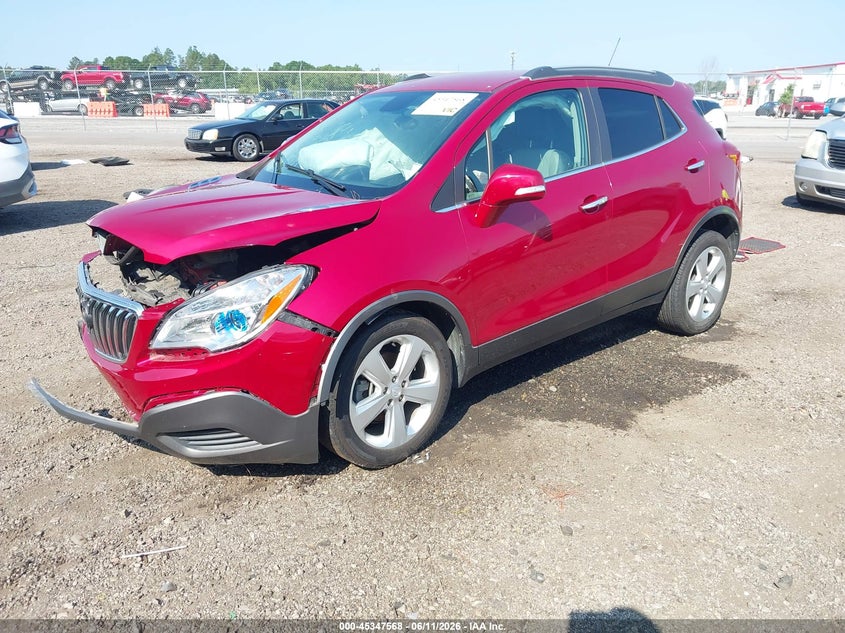 2015 Buick Encore VIN KL4CJASB9FB055844 IAAI salvage auction — SIDE, Salvage (South Carolina), sold $25 on 2026-07-22 (photo 2)