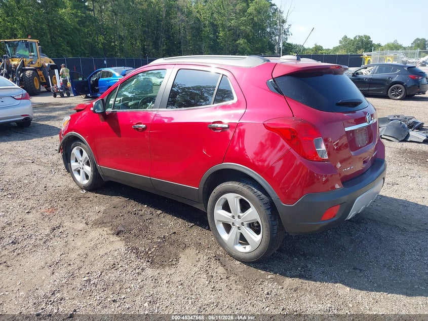 2015 Buick Encore VIN KL4CJASB9FB055844 IAAI salvage auction — SIDE, Salvage (South Carolina), sold $25 on 2026-07-22 (photo 3)
