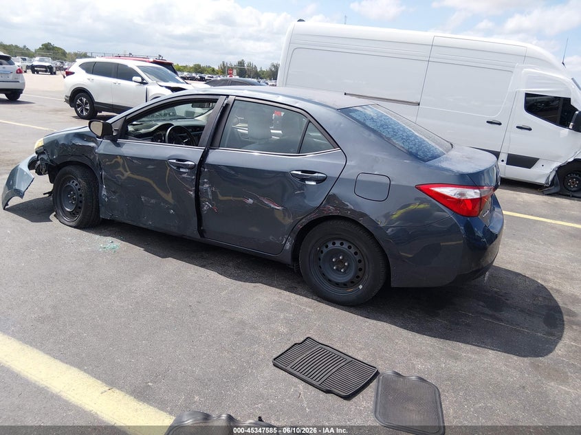 2015 Toyota Corolla VIN 5YFBURHE1FP302560 IAAI salvage auction — LEFT & RIGHT, Rebuildable (Florida), sold $1,550 on 2026-07-16 (photo 3)