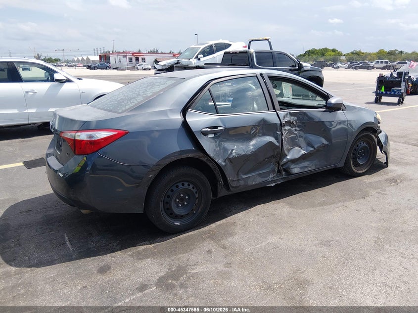 2015 Toyota Corolla VIN 5YFBURHE1FP302560 IAAI salvage auction — LEFT & RIGHT, Rebuildable (Florida), sold $1,550 on 2026-07-16 (photo 4)