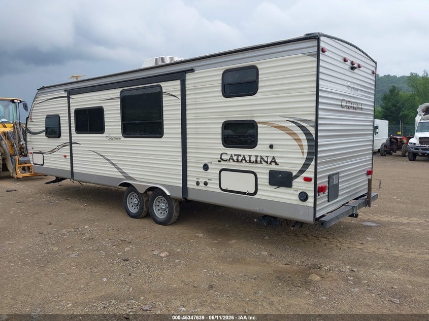 2016 Coachmen Catalina VIN 5ZT2CAUB3GA021736 IAAI salvage auction — Unknown, Salvage (Pennsylvania), sold $50 on 2026-07-23 (photo 3)