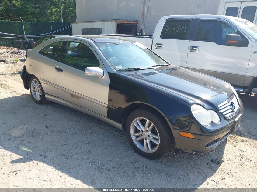 2003 Mercedes-benz C-klasse VIN WDBRN40J93A388321 IAAI salvage auction — REAR END, Salvage (Massachusetts), sold $100 on 2026-07-21 (photo 1)