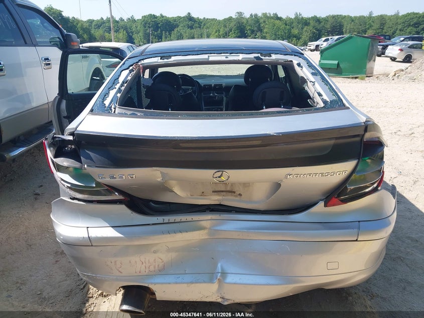 2003 Mercedes-benz C-klasse VIN WDBRN40J93A388321 IAAI salvage auction — REAR END, Salvage (Massachusetts), sold $100 on 2026-07-21 (photo 6)