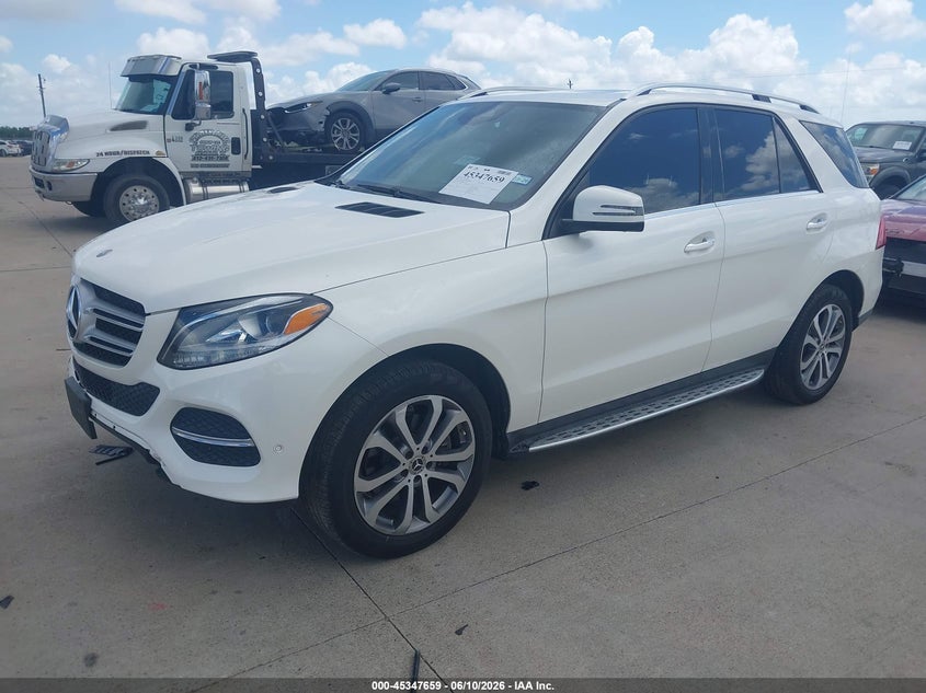 2018 Mercedes-benz Gle VIN 4JGDA5JB9JB199238 IAAI salvage auction — FRONT END, Salvage Title, sold $8,400 on 2026-07-25 (photo 2)