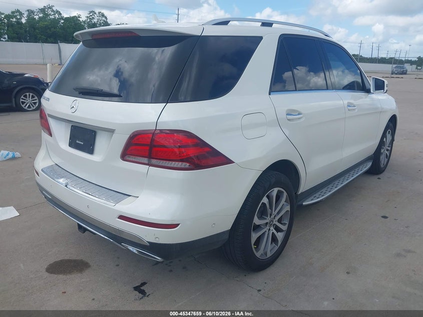 2018 Mercedes-benz Gle VIN 4JGDA5JB9JB199238 IAAI salvage auction — FRONT END, Salvage Title, sold $8,400 on 2026-07-25 (photo 4)
