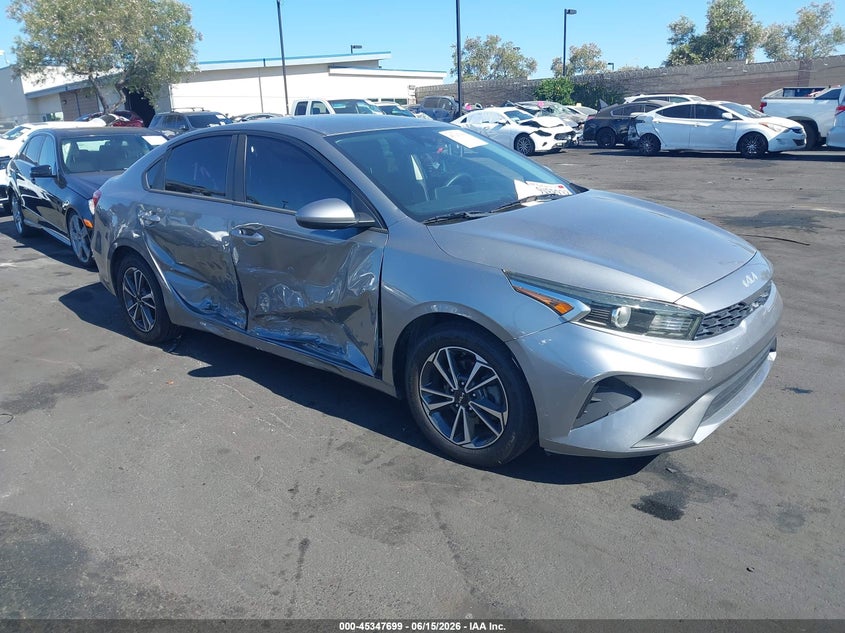 2023 Kia Forte VIN 3KPF24AD2PE506654 IAAI salvage auction — RIGHT SIDE, Salvage Certificate (California), sold $4,025 on 2026-07-10 (photo 1)