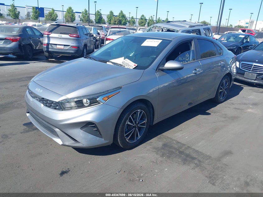 2023 Kia Forte VIN 3KPF24AD2PE506654 IAAI salvage auction — RIGHT SIDE, Salvage Certificate (California), sold $4,025 on 2026-07-10 (photo 2)