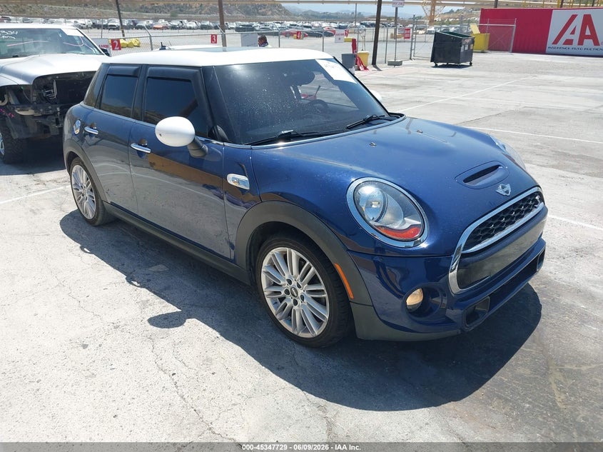 2015 Mini Cooper VIN WMWXU3C57FZB56889 IAAI salvage auction — LEFT SIDE, Salvage Title, sold $775 on 2026-07-29 (photo 1)