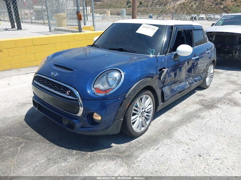 2015 Mini Cooper VIN WMWXU3C57FZB56889 IAAI salvage auction — LEFT SIDE, Salvage Title, sold $775 on 2026-07-29 (photo 2)