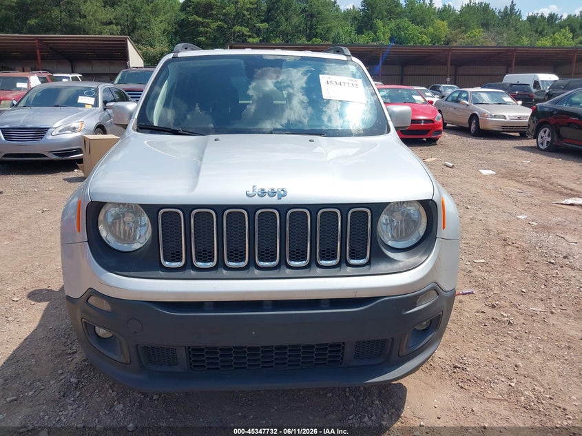 2018 Jeep Renegade VIN ZACCJABB4JPH53749 IAAI salvage auction — NORMAL WEAR, Clear (Alabama), sold $1,325 on 2026-08-12 (photo 6)