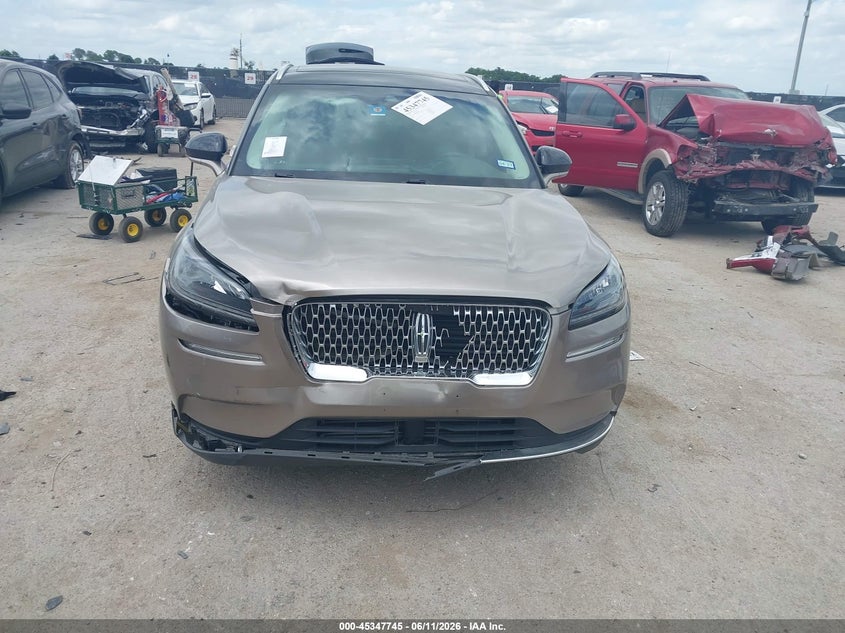 2020 Lincoln Corsair VIN 5LMCJ1C90LUL11394 IAAI salvage auction — FRONT END, Original (Texas), sold $3,450 on 2026-07-22 (photo 6)