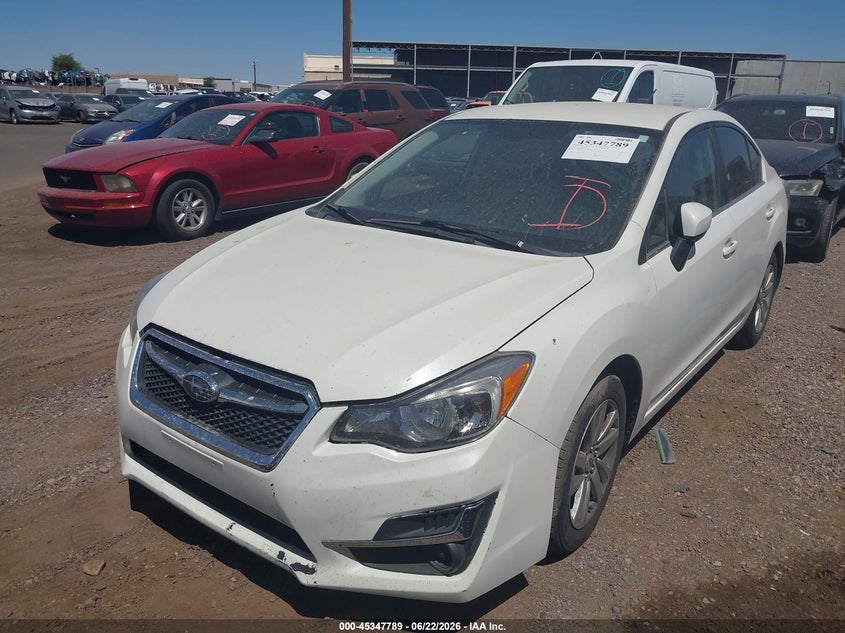 2016 Subaru Impreza VIN JF1GJAB63GH006217 IAAI salvage auction — NORMAL WEAR, Salvage (Montana), sold $550 on 2026-07-28 (photo 2)