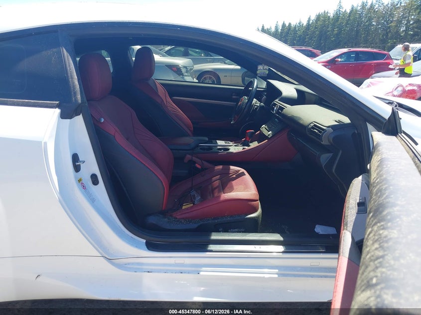 2016 Lexus Rc VIN JTHSE5BC9G5007183 IAAI salvage auction — RIGHT SIDE, Clear (Washington), sold $24,100 on 2026-09-02 (photo 5)