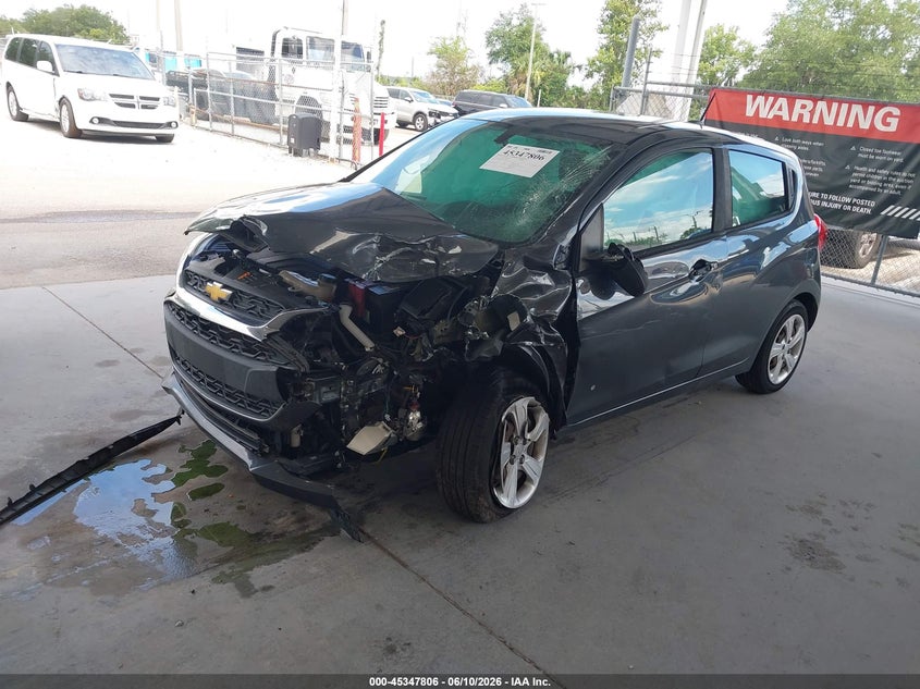 2019 Chevrolet Spark VIN KL8CB6SA5KC780233 IAAI salvage auction — LEFT FRONT, Rebuildable (Florida), sold $225 on 2026-07-22 (photo 2)