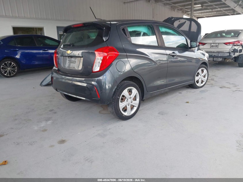 2019 Chevrolet Spark VIN KL8CB6SA5KC780233 IAAI salvage auction — LEFT FRONT, Rebuildable (Florida), sold $225 on 2026-07-22 (photo 4)