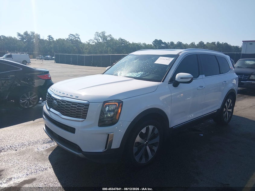 2021 Kia Telluride VIN 5XYP34HC1MG175689 IAAI salvage auction — REAR END, Salvage (South Carolina), sold $7,825 on 2026-08-01 (photo 2)